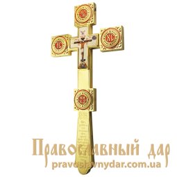 Altar cross brass - фото
