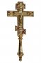 Altar cross, №8-3, inserts of red enamel, gilding