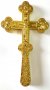 Altar cross, gold color