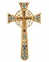 Maltese altar cross in hand 