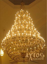 Individual Chandeliers 06/207, five-tiered, 200 candles - фото