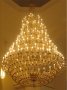 Individual Chandeliers 06/207, five-tiered, 200 candles