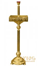 Candlestick for sand (square) straight - фото