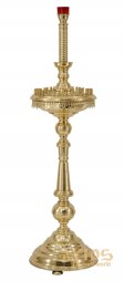 Candlestick with 48 candles, lacquered - фото
