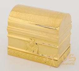 Baptismal box engraved gilded. Sofrino - фото