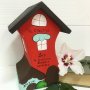 Original gift "House of Happiness" handmade (1.8) 18 cm