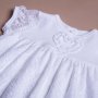 Dress with guipure, white color (lil_007)