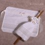 Napkins for candles Bead (a104-10310), milk color