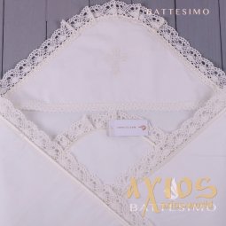 Kryzhma Classic with lace from "Battesimo" 77010 - фото