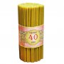 Church candles, natural beeswax, 2kg package