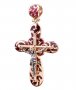The cross «Crucifixion», gold 585, О п00535