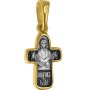 Neck cross with the image of the Intercession of the Mother of God, 925 ° silver with gold