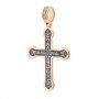 Cross silver with gilding, 35x25 mm, O 132527