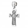 Silver cross "Crucifixion. Mother of God" Oranta", O 13443