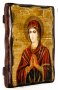 Icon of the Holy Theotokos antique Softener of Evil Hearts 13x17 cm