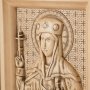 Carved icon of St. Georgian Queen Tamara
