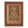 Carved icon of Holy Mother of God the Sign