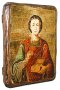 Icon Antique Holy Great Martyr and Healer Panteleimon 30x40 cm