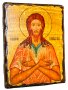Icon of antique holy man of God, Reverend Alexis 21x29 cm