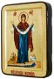 Икона Покров Пресвятой Богородицы Муромские Греческий стиль в позолоте 13x17 см