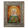 Amber Icon of St. Ariadne 20x30 cm
