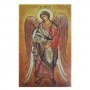 Amber icon of St. Archangel Gabriel 20x30 cm