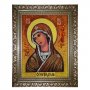 Amber icon of the Theotokos Ognevidnaya 20x30 cm