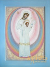 Icon of the Most Holy Theotokos Joy Light 24x32 cm - фото