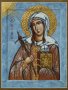 The icon of St Nina 24x32 cm