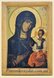 Icon of the Virgin Hodegetria of Volyn (XIII century) - фото
