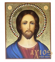 The written icon of Christ the Savior 16х20 cm - фото