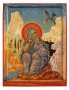 Holy Prophet Elijah. Icon painted on stone