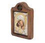 Icon of the Mother of God of Vladimir, Italian frame №1, 6x8 cm, alder tree