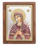 Icon of the Mother of God, Italian frame №4, enamel, 25x30 cm, alder tree