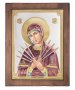 Icon of the Mother of God, Italian frame №5, enamel, 30x40 cm, alder tree