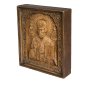 Carved wooden Icon of Saint Nicholas 20x24 sm