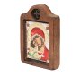 Icon of the Mother of God of Vladimir, Italian frame №1, enamel, 6x8 cm, alder tree