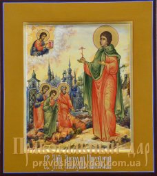 Icon of the Holy Martyr Anatoly of Nicea - фото