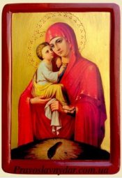 Icon of the Mother of God Pochaevskaya - фото