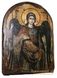 Icon Antique Holy Archangel Michael 17h23 see Arch - фото