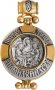 Reliquary Icon «Trinity» 925° Silver, Gilding