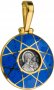 The image of the Mother of God "of Kazan" silver 925° gilt, enamel