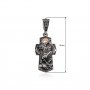 Pendant from silver and gold with the guardian angel "Amadeus"
