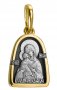 The image of the Mother of God "Vladimir" silver 925 with gilding