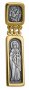 The image of "Saint Anastasia", silver 925° gilt