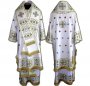 Bishop`s vestments, embroidered on dense satin with embroidered galloon R127A
