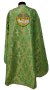  Priestly vestments, green brocade, embroidered Trinity icon, Greek Cut