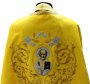 Priest vestments, yellow gabardine, embroidered icon, Greek Cut