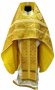  Priest vestments, yellow brocade, Frolov cross