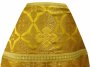  Priest vestments, yellow brocade, Frolov cross